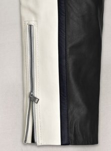 100% pantalon en cuir de longueur régulière de haute qualité/pantalon en cuir de qualité supérieure à séchage rapide - Product Image 5