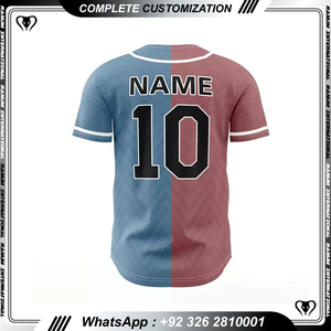 Camisetas de Béisbol Transpirables Personalizadas con Diseños a Medida, Colores y Tallas Personalizables - Product Image 3