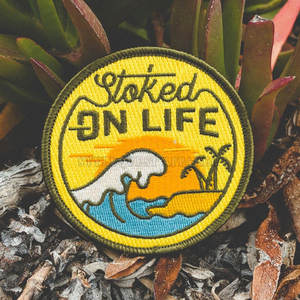 แพทช์ปักลายสไตล์ใหม่ผ้านิ่มปักสีพื้นแผ่นพีวีซีผ้าฝ้ายสั่งทำได้ตามต้องการ - Product Image 6