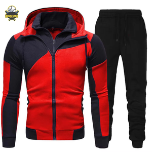 Conjunto Deportivo Premium para Hombre, Estilo Urbano, Resistente al Viento, Transpirable, de Secado Rápido, Corte Regular, para Correr, Largo Completo, 100% - Product Image 1