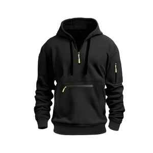 Sweats à capuche de qualité supérieure en coton dernier modèle avec logo personnalisé pour hommes automne vêtements de course fournisseur OEM - Product Image 5