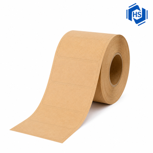 Feuilles de papier autocollant kraft brun <span class=keywords><strong>A4</strong></span> personnalisées, étiquettes <span class=keywords><strong>autocollantes</strong></span> mates inscriptibles pour impression jet d'encre et laser et emballage - Product Image 3