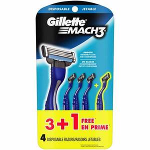 Nieuw Ontwerp Drievoudig Mes Systeem Scheermes Compatibel Met Gillette Match 3 Scheermes Heren Scheren