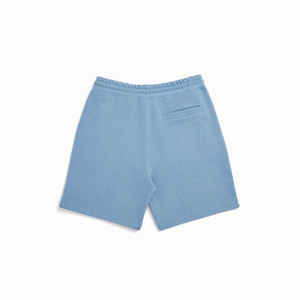Nouveau design personnalisé meilleur prix 380-430 GSM short en coton polaire survêtement pour hommes/femmes couleur bleue - Product Image 2