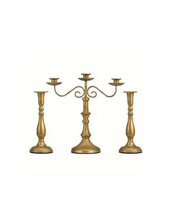 <b>Tall</b> decorative metal candelabra suitable for stage decoration adding mesmerizing candlelight presence during ceremonial events - Product Image 2