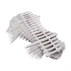 Valla temporal de PVC y acero para césped, Cinturón Verde, parque comunitario, escuela, camas de flores, estilo abierto deslizante, uso de alambre de ganado de seguridad - Product Image 2