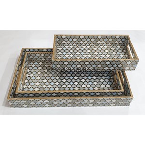 Écologique Meilleure Vente Grand Accessoire De Cuisine Plateau De Service Alimentaire Standard Nouvelle Arrivée Décoration De Table Maison Dessert Plateaux - Product Image 6