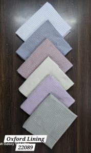 Tela de cuadros Oxford Premium | Material de Camisa de algodón 100% para moda masculina | Calidad de exportación - Product Image 3