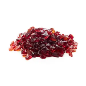 Red Fire Glass Medium Glass Rocks Supplier of Sparkling Garden Magic Supplier Exporter Wholesale Price