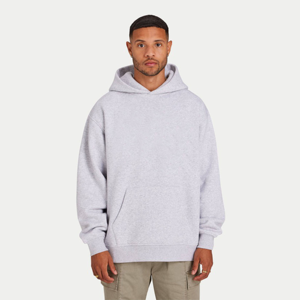 High Quality 100% Cotton Fleece <b>Oversized</b> <b>Hoodie</b> Sweatshirts <b>Long</b> Sleeve Puff Printed Custom Logo Plain Solid Eco-Friendly Men - Product Image 2