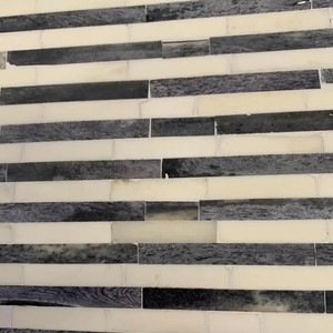 Accessoires de boîte en bois et os décoratifs en os indien naturel à rayures noires et blanches pour la vaisselle conçue par Lametierartz - Product Image 3