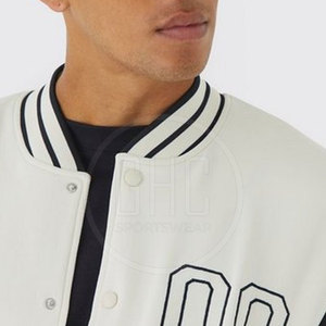 Veste Letterman à séchage rapide de qualité supérieure pour hommes conception personnalisée vêtements de rue hommes vestes d'hiver - Product Image 3