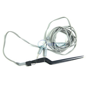 Bayonet Bipolar Forceps Stainless Steel Manual Non-Stick Insulated <b>Cable</b> for High Precision Surgery Durable Safe Medical Tool - Product Image 6