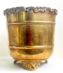 Jardinières en laiton de conception artisanale avec finition or et argent utilisées pour la décoration de la maison et du jardin - Product Image 3