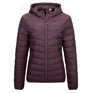 Veste en duvet matelassée d'hiver de qualité supérieure veste bouffante respirante imperméable pour les femmes quantité minimale de commande bas - Product Image 4