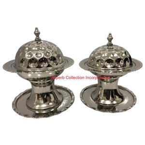 Plato de caramelo de Metal Chapado en plata decorativo Vintage y cuenco para servir frutas secas para cocina casera y vajilla a precio de mayorista - Product Image 2