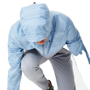 Chándal de tela original 100% con logotipo personalizado para exteriores para hombre, chándal cortavientos de nailon liso ajustado para gimnasio a precio barato al por mayor - Product Image 5