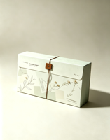 Boîte d'expédition personnalisée en papier kraft imprimé, écologique et recyclable, avec corde en cuir, pour cartes, bijoux et cadeaux de mariage