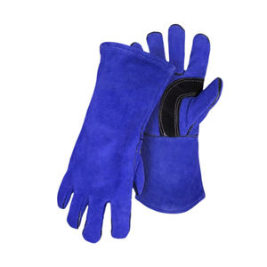 Nouveaux gants de soudage en cuir de concepteur de logo personnalisé Accessoires de luxe pour les gants en cuir des hommes - Product Image 3