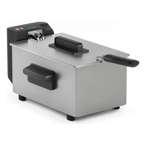 Deep Fryer 3Lt Stainless Steel 2000W Oil Fryer With Basket For Kitchen Use - Product Image 1