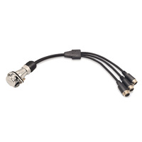 Étanche 7 Pin Remorque Caméra Enroulé Câble De Secours Vidéo Spirale Câble Fil pour Heavy Duty Tracteur Camion