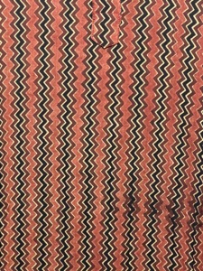 Premium Men’s Chevron <b>Printed</b> Classic Long Kurta | 100% Cotton Full Sleeve | Hand <b>Block</b> <b>Printed</b> Ethnic Wear Fashionable Kurta - Product Image 4
