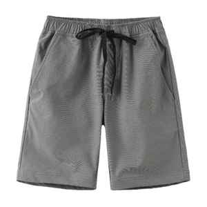 Pantalones cortos deportivos informales de verano para hombre, entrenamiento de secado rápido, correr, entrenamiento de gimnasia, cintura elástica transpirable, logotipo personalizado - Product Image 1