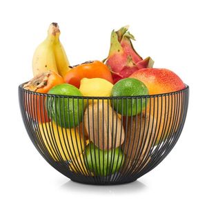 Cesta de Frutas Metálica Ideal para Regalos, que Combina Utilidad, Atractivo Decorativo y Construcción de Calidad - Product Image 6