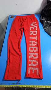 Cotton Rhinestone Sweatpants for Men - Product Image 3