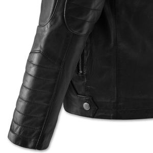 แจ็กเก็ตหนังวัวแท้สำหรับผู้ชาย, แจ็กเก็ตหนังวัวแท้สไตล์ใหม่แจ็กเก็ตฤดูหนาว100% - Product Image 4