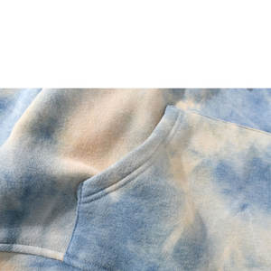 Custom Hot Selling Women Tie Dye <b>Couple</b> <b>Hoodie</b> 100% Cotton Oversized Drop Shoulder Streetwear Pullover <b>Hoodie</b> for <b>Couples</b> - Product Image 6