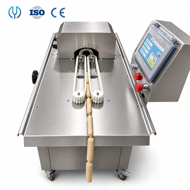 Sausage Tying Machine Automatic Linker Industrial Precision Knotting Equipment for Meat Processing Factory