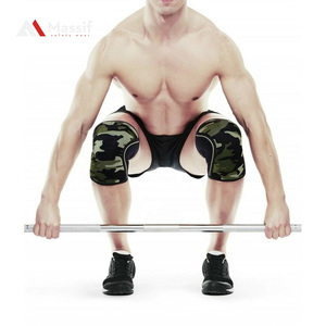 Gran oferta, tamaño personalizado, 7mm, Neopreno, levantamiento de pesas, manga de rodilla, soporte para levantamiento de pesas - Product Image 2