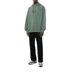 Sweat à capuche personnalisé 2026 pour homme, 100 % coton, coupe oversize, en molleton, hiver, séchage rapide, respirant - Product Image 1