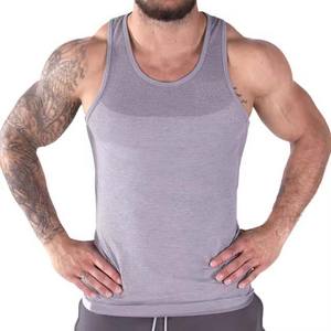 Vente en gros de vêtements de sport pour hommes, débardeurs respirants sans manches à coupe ajustée, chemises, gilet de sport de couleur personnalisée, toutes tailles 2025 - Product Image 1