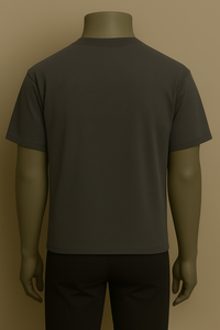 Chenille เสื้อยืดผู้ชายคอกลมผ้าคอตตอนคอมบ์คอกลมผ้าเจอร์ซี่ทรงบ็อกซี่ฟิตฮิปฮอปเสื้อยืดสั่งทำ100% - Product Image 2