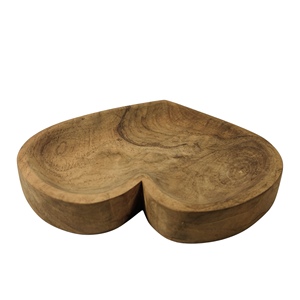 <b>heart</b> shaped <b>bowl</b> made indonesia for fruit or display produk - Product Image 3