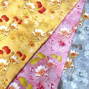 Para descarga de ropa Impresión digital 100 Tela de rayón Challis Tela de rayón Viscosa Spandex Tela de rayón impresa - Product Image 2