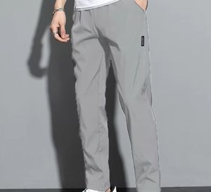 Pantalon de sport décontracté en laine pour homme, taille mi-haute, séchage rapide, respirant, coupe ample, collection automne 2026 - Product Image 1