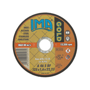 อิมา มินิดิสโก้ เอ็กซ์ เฟอร์โร โกลด์ อิน็อกซ์ 125x1.6x22 - Product Image 1
