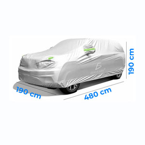 Housse de voiture imperméable et anti-UV pour SUV, en nylon et PVC épais, design professionnel pour BMW et Audi 4,8 m - Product Image 3