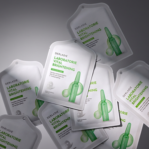 แผ่นมาส์กหน้า Derladie Premium Radiance Care ช่วยให้ผิวขาวกระจ่างใส ลดเลือนจุดด่างดำ ผิวเปล่งประกายสไตล์เกาหลี เหมาะสำหรับทุกสภาพผิว - Product Image 1