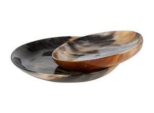 Cuenco de cuerno Natural de artesanía perfecta para frutas y decoración del hogar Animal pulido y estilo religioso hecho a mano Natural - Product Image 3