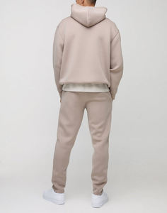 Survêtement unisexe en polaire 2-en-1 de qualité supérieure, respirant, haute densité (360g), pour l'hiver, style streetwear, en polyester/coton - Product Image 5