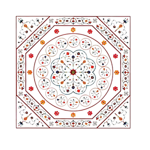 Sàn Trang Trí <span class=keywords><strong>Inlay</strong></span> Đá Cẩm Thạch Nóng Bán Phong Cách Truyền Thống <span class=keywords><strong>Inlay</strong></span> Làm Việc Trong Jaipur Phong Cách Đá Cẩm Thạch Phiến - Product Image 1