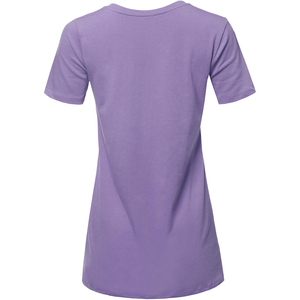 Camiseta Transpirable Estampada Personalizada de Talla Grande para Mujer, Informal de Alta Calidad, 100% Algodón, Color Sólido - Product Image 6