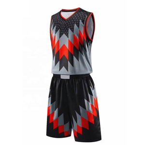 OEM personalizado sublimación ropa deportiva pantalones cortos de baloncesto Reversible baloncesto Jersey uniforme conjunto para hombres - Product Image 2