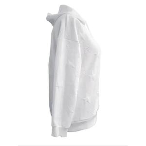 <b>Women's</b> Plus Size Casual Solid Color <b>Hoodie</b> <b>Long</b> Sleeve Loose Drawstring Sweatshirt Winter Fashion Breathable - Product Image 4