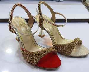 Designer Slippers <b>Slides</b> Home Slippers for Women Slippers Heeled Shoes for Woman Available in Different Colors - Product Image 1