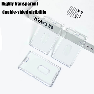 YY 3x4 35PT Top Loader Clear Slim <b>Card</b> <b>Holder</b> for Trading <b>Card</b> TCG Sports <b>Cards</b> Custom Logo Wholesale - Product Image 4